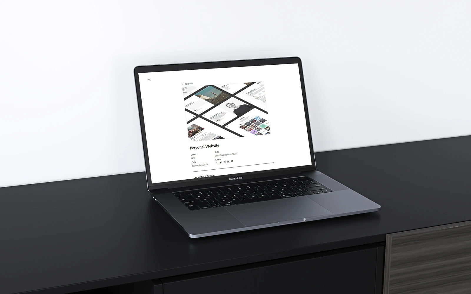 On a plain white background, we see a variety of devices, including a laptop, desktop, tablet and mobile each showing what the Ed Bartholomew website looks like when loaded on different sized screens