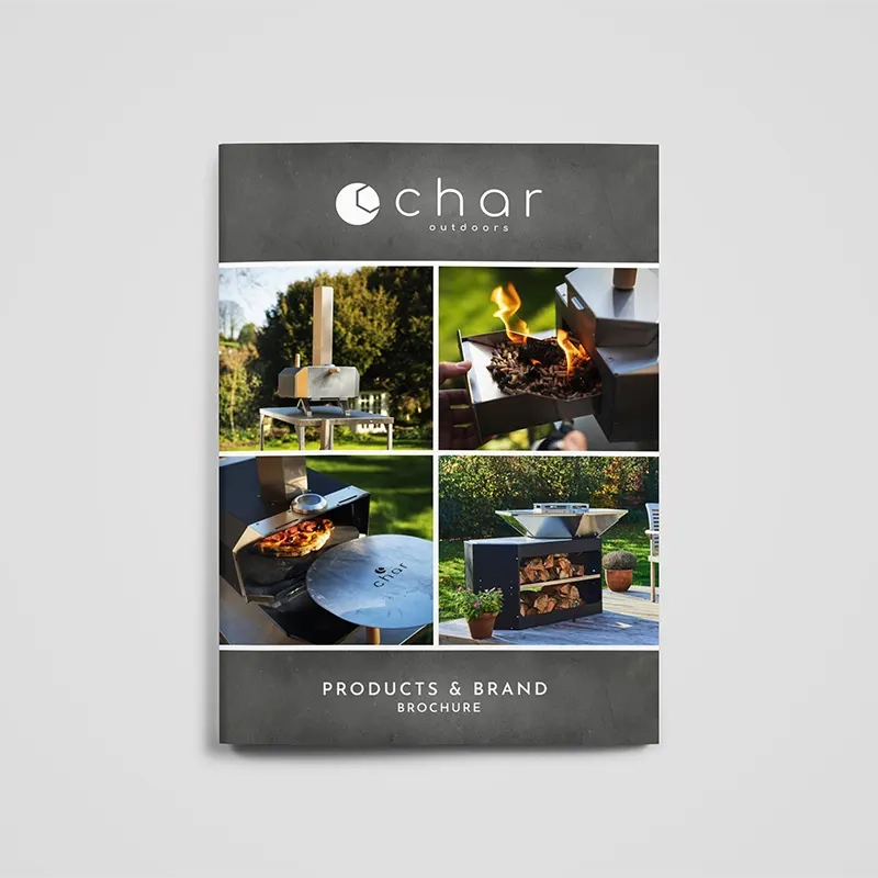 The cover of the brochure